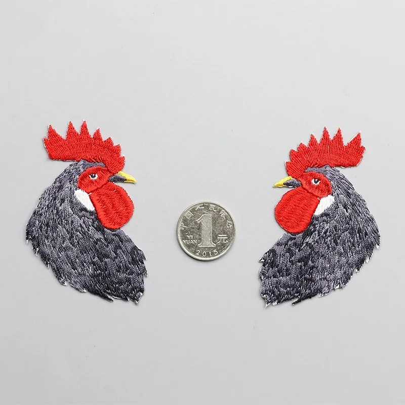 

cook 2pcs/set applique patches for clothing fabric patch sewing accessories patches for clothing parches para la ropa