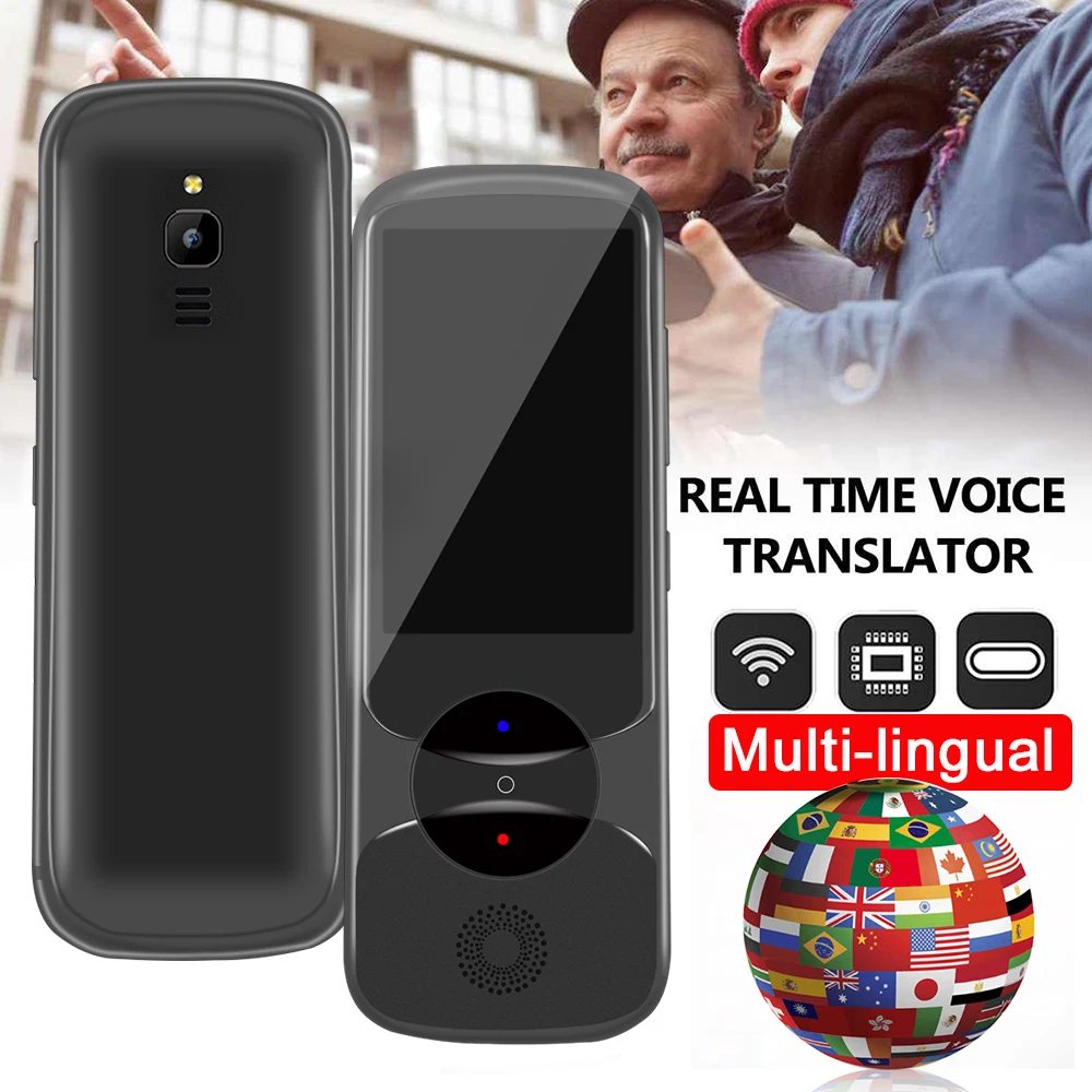 

iFlytek 3.0 Easytrans 900 AI Instant Voice Translator Portable Languages Translator Offline Interpreter Dictionary 13Mp Camera
