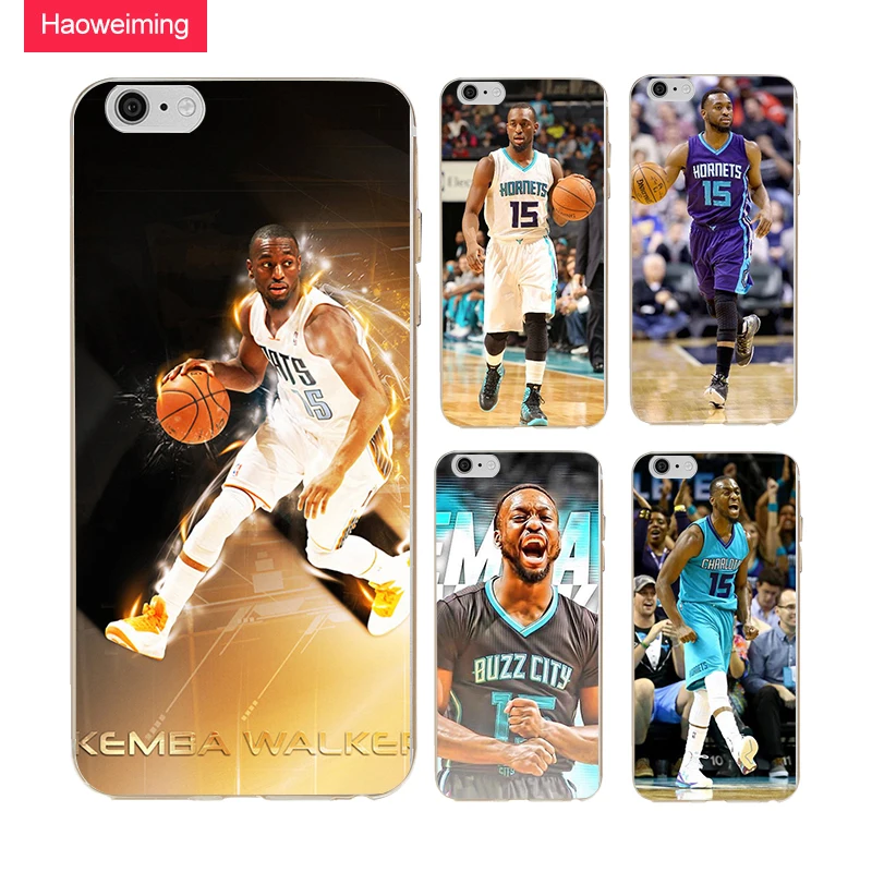Haoweiming Kemba Уокер TownsSilicone силиконовый чехол для iphone X 4 4S 5 5S SE 6 S 7 8 плюс #