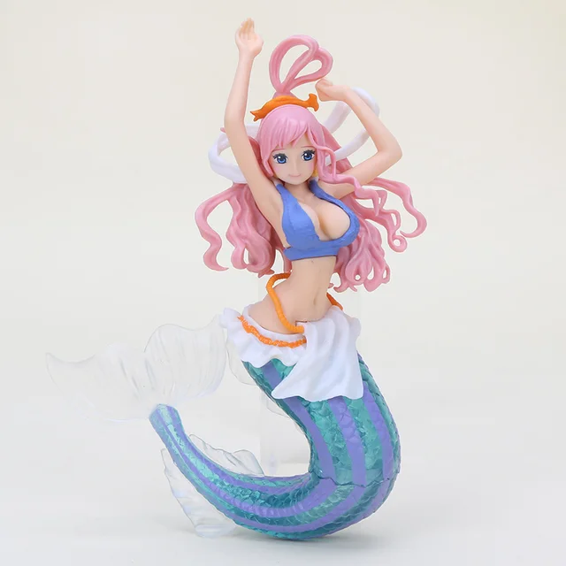 Anime One Piece Shirahoshi Action Figure Mermaid Princess Toy