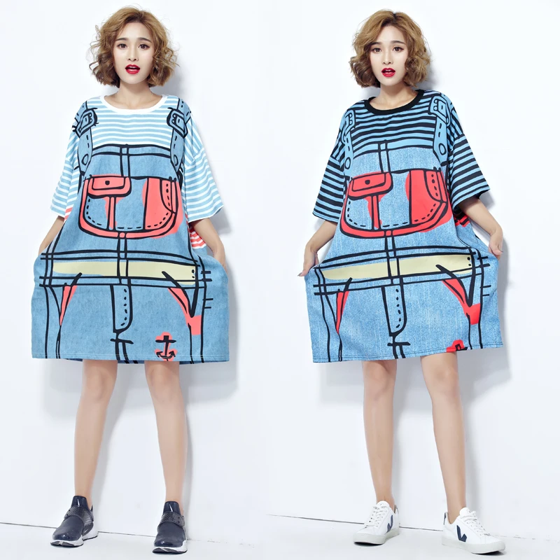 Fake Two Piece Tops Women's Emo Grunge Graphic Baby Tee