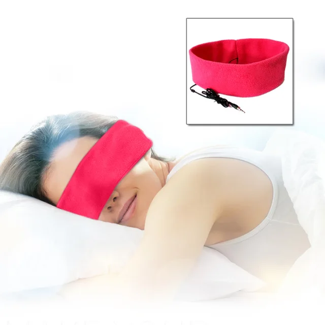 Soft Sleeping Headphone For Travel Sports Mask Headband Headset Cell