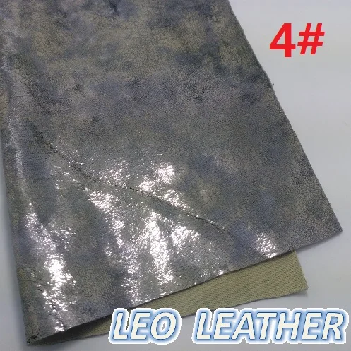 4 1 шт. 21X29 см синтетическая кожа, металлический мех кожа для DIY аксессуары 7S05A - Цвет: 4