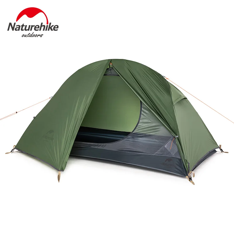 Preise Naturehike Ultraleicht 1Person Camping Zelt Trekking Trekking Wandern Radfahren Einzelnen Zelte Wasserdichte PU4000 Green1.3KG