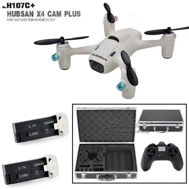 Free Shipping Hubsan X4 Camera Plus H107C 2 4G 4CH HD 720P RC Drone w 2