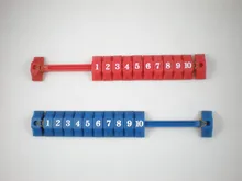 FREE SHIPPING 2PCS/lot blue&red FOOSBALL SOCCER TABLE football fussball babyfoot air hockey SCORING UNITS counter 02