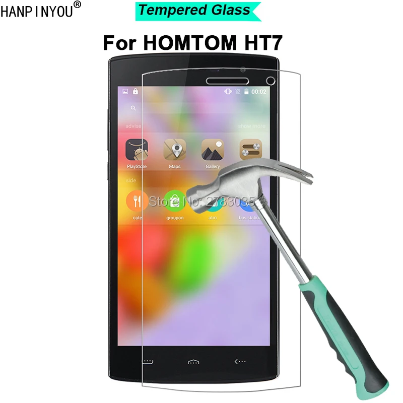 Для смартфона HT7 5 &quotновая твердость 9H 2.5D ультратонкая закаленная защита |