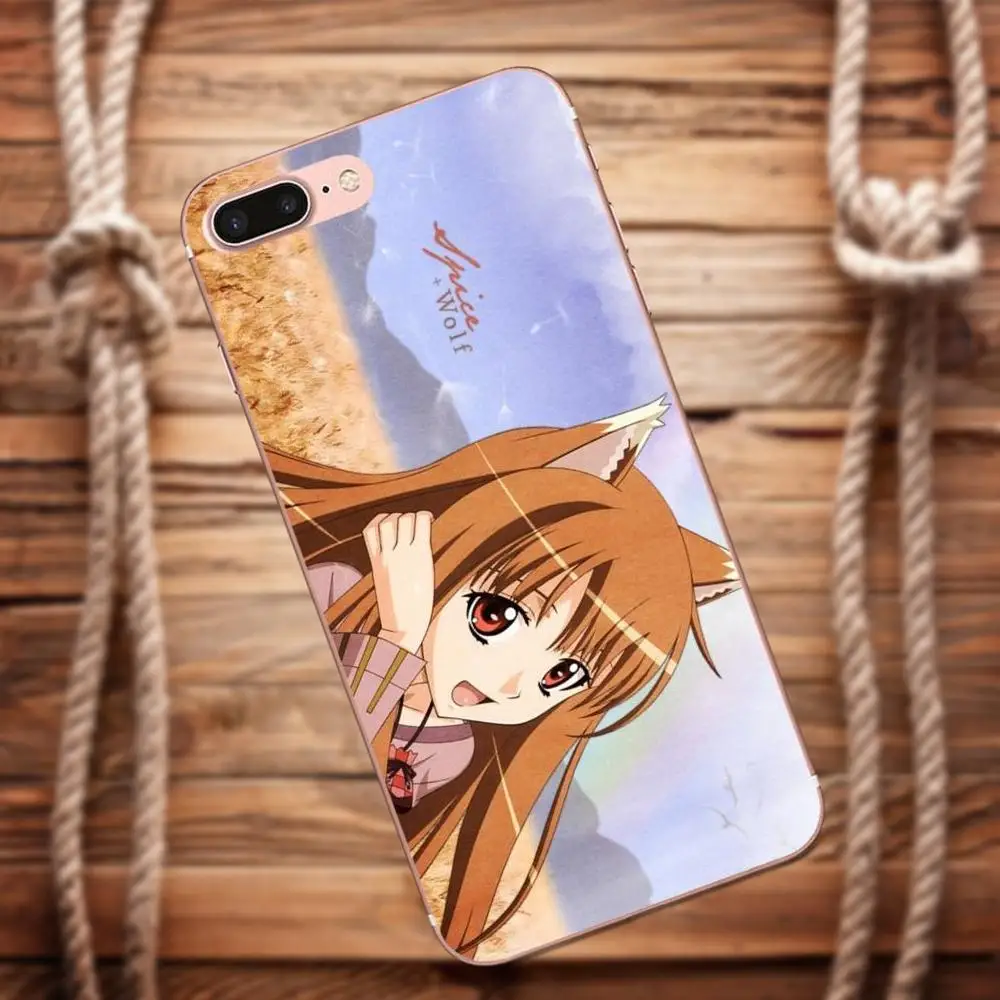 Мягкий чехол для мобильного телефона Vvcqod Spice And Wolf Holo Xiao mi Red 5 4A 3 3S Pro 4 4i 5S Max x 2 Note