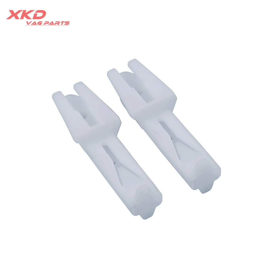 2pcs Front Door Latch Lock Clip Fit V-W Golf Jetta Passat Quantum 321837080 357837083 357837084