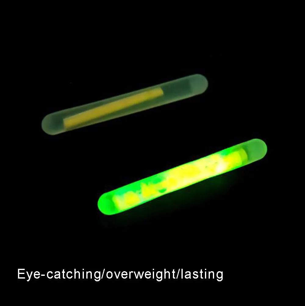 10/20/50 قطعة 4.5*37 مللي متر الصيد تعويم Lightstick ضوء قضيب تعويم ليلي أضواء الظلام توهج عصا مفيدة الكثير الصيد حزب