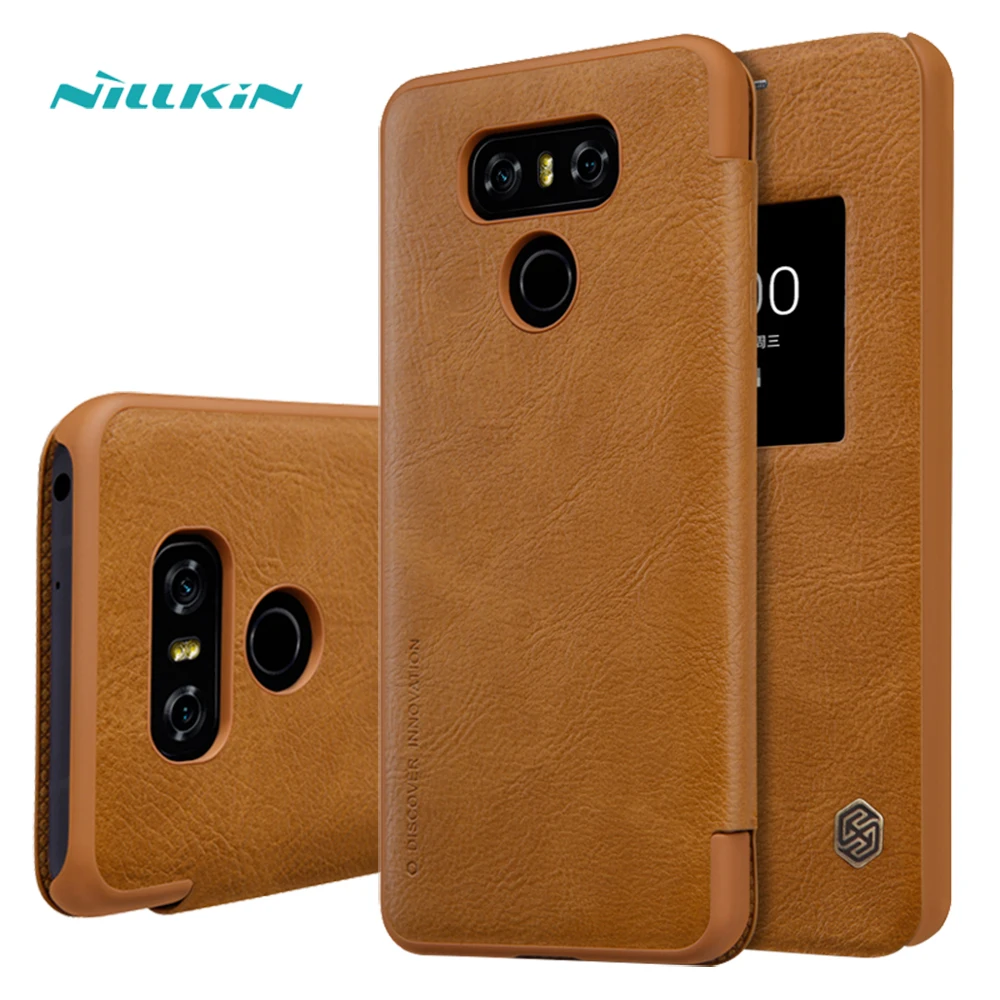 Nillkin For lg g6 case cover Vintage PU Leather Case flip