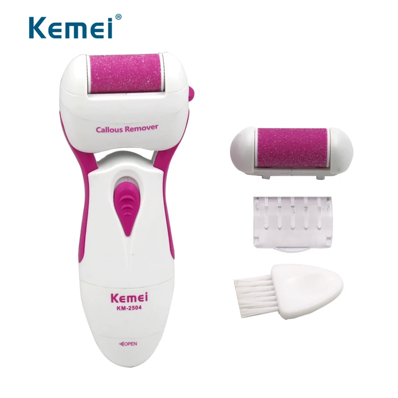 

KM-2504 Foot Care Tool Pedicure Machine Skin Care Feet Dead Skin Removal Electric Foot Exfoliator Heel Cuticles Remover