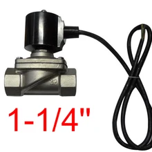 1-1/4 ''1,2'' Порты и разъёмы под водой SS304 Электрический электромагнитный клапан из нержавеющей Водонепроницаемая обмотка для музыкальных поющих фонтанов клапан, DC12V, 24 V, AC220V