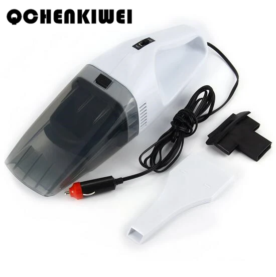

QCHENIKWEI2017 New 12V Mini Portable Rechargeable Super Suction Handheld Black Car Vacuum Cleaner Suitable for Wet Dry Waste