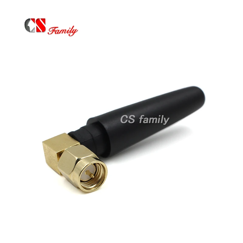 Quad Band GSM GPRS right angle rubber Antenna,SMA Connectorin Antennas