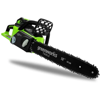 

Brushless Rechargeable Chain Saw 40V Lithium Battery and Charger Chain Saws Household Electric Cutting Tool
