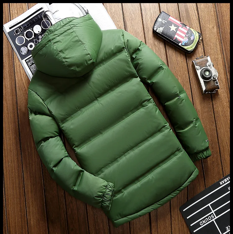 Men coat Snow parkas male Warm Brand Clothing winter Down Jacket Outerwear High Quality 80% White Duck Thick Down Jacket