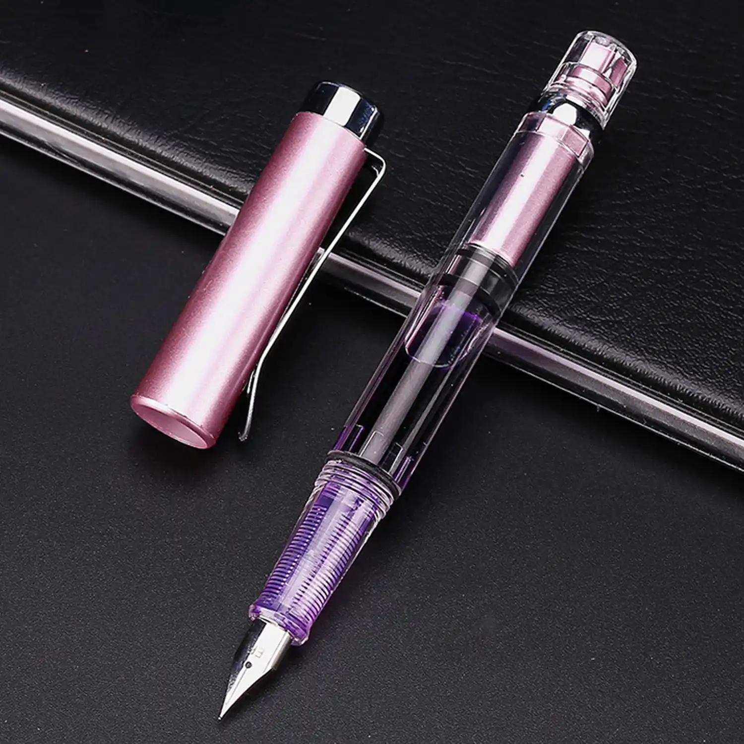 5mm rotary ink absorbing fountain pen for students school office