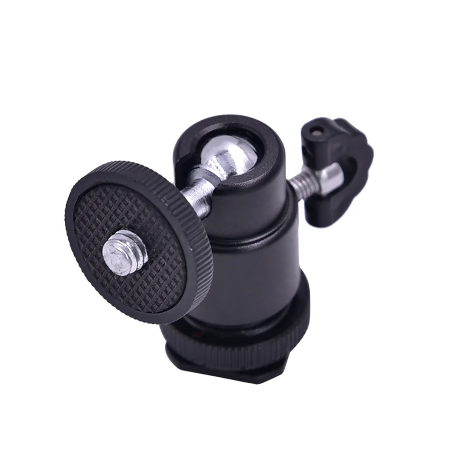 TiYiViRi Aluminum Mini Tripod Ball Head with 1/4" Screw Mount Tripod