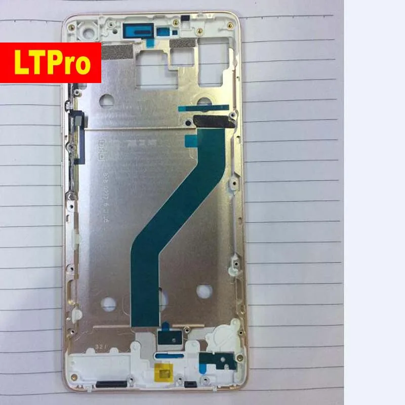 LTPro 100% оригинальное качество Золотая передняя рамка/средняя рамка Корпус Крышка