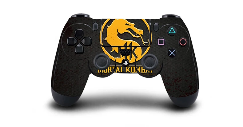 6 шт. Mortal Kombat 11 PS4 наклейки на регулятор Play station 4 геймпад Кожа Наклейка для PS4/PS4 Slim/PS4 Pro контроллеры Скины