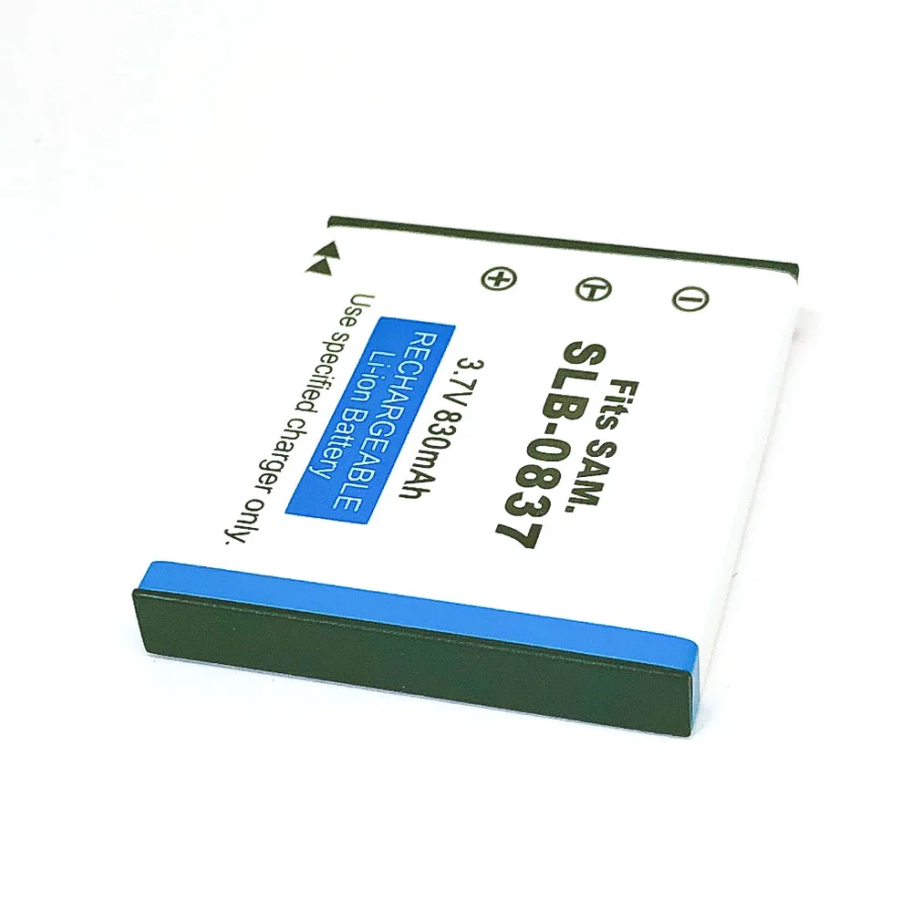 SLB-0837 SLB 0837 SLB0837 Battery For Samsung Digimax i6 PMP i50 L60 NV3 NV7 L80 i70 i70S L700 L700S L73 NV5