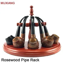 RU-MUXIANG курительная трубка аксессуары 5 Трубная стойка полукруглая в романтическом стиле более безопасная и практичная стойка для табачных труб fa0007-69
