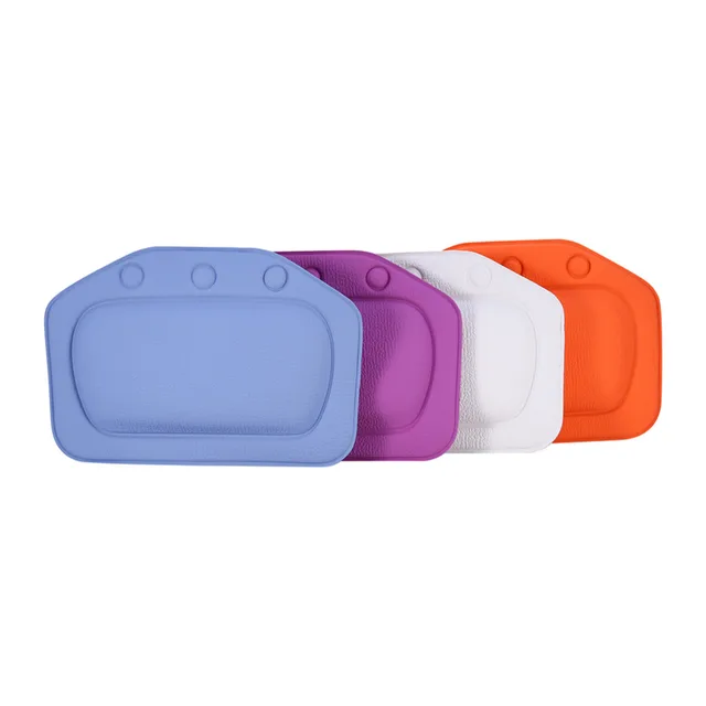 US 16 OFF Buy SPA Bath Pillow Bathtub Pillow Headrest Waterproof PVC Bath Pillows For Bathroom Suction Cups Head Neck Rest