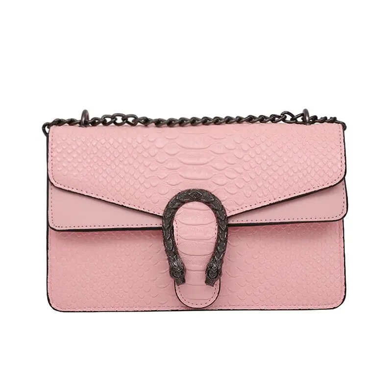 

bags for women 2019 luxury handbags women bags Snake Fashion Brand Women Bag Alligator PU Leather Messenger Bag