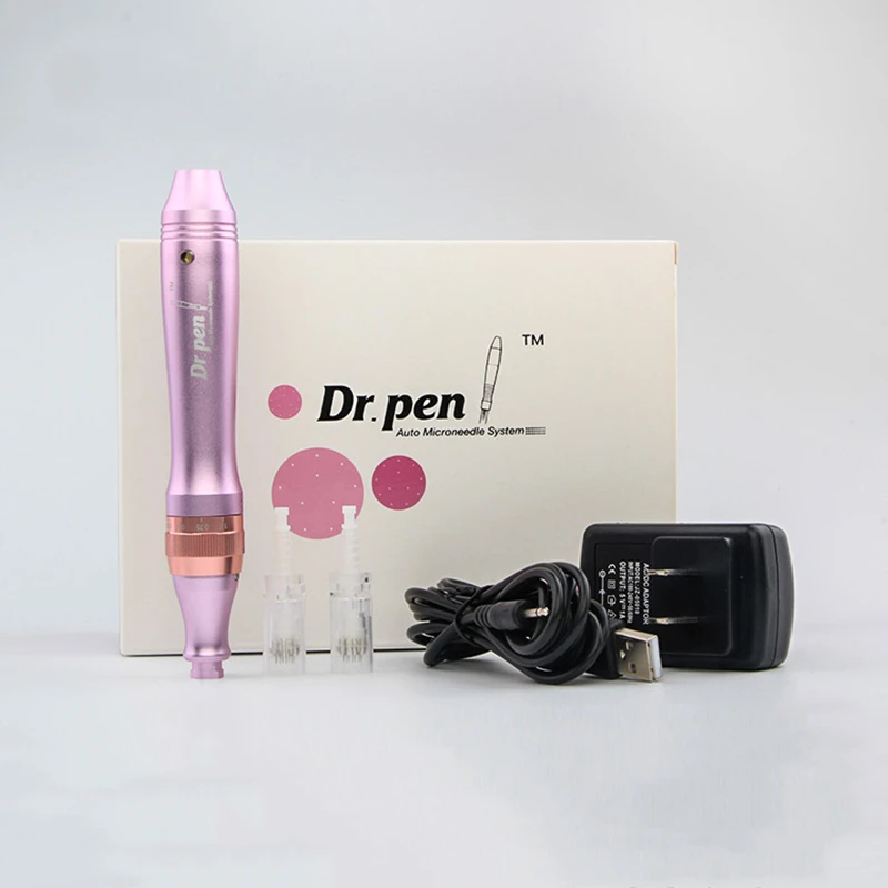 Проводная электрическая ручка Dr. pen M7-C, автоматическая Дерма ручка, игольчатые картриджи, макияж, тату, наконечники для Ultima, электрическая микроигла, терапия