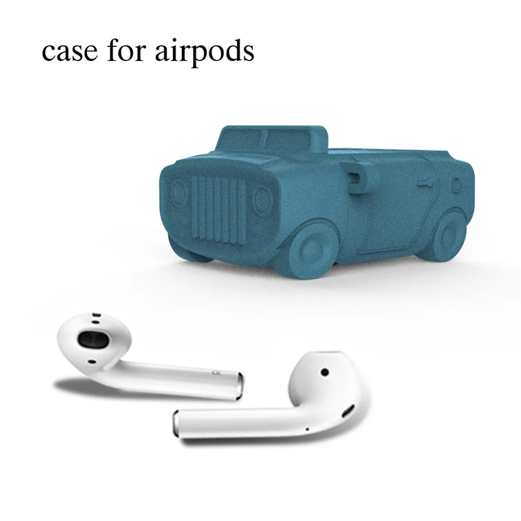 Мягкий силиконовый чехол для наушников, защитная милая кожа для Apple Airpods 1/2th наушники L708