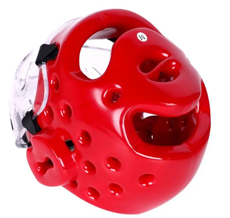 Высокое качество! шлем для тхэквондо боевое искусство карате спарринговый шлем для взрослых защита головы DIY синий красный s m l