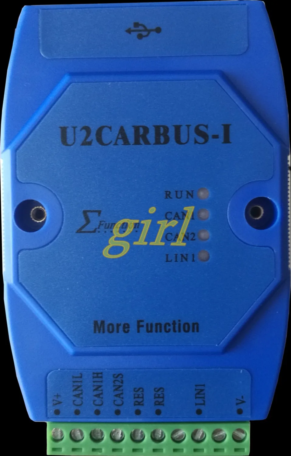 

u2carbus-I/USB turn 1*CAN+1*LIN Modular