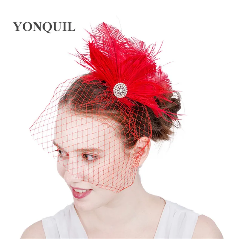 Vintage Feather Hair Accessories 4