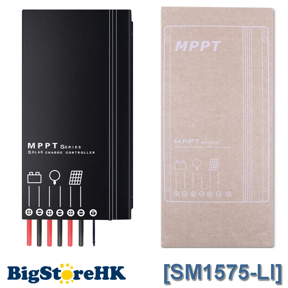 12V24V 15A MPPT Solar Controller 5 Stages Time Adjusted Solar Charge Regulator with LCD for 3