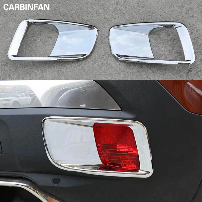Rear Fog Light Lamp Cover Bezel Trim Foglight Frame Bumper Moulding Garnish Styling Sticker For Peugeot 3008 3008GT 2017 2018 | Автомобили