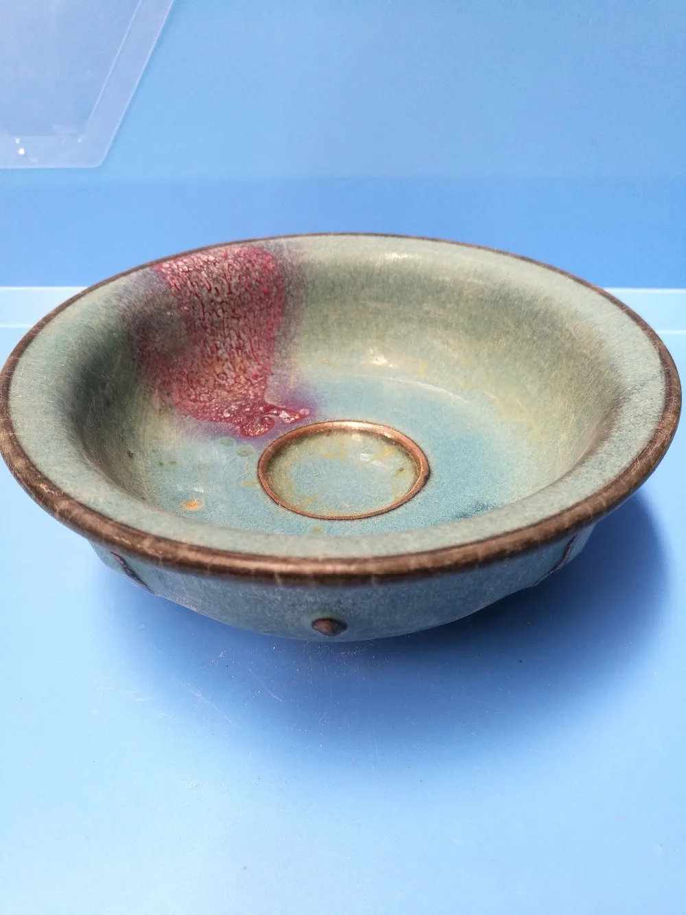 

China old Folk jun kiln porcelain bowl