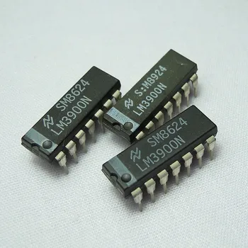 

Freeshipping 5pcs/lot LM3900N LM3900 DIP14