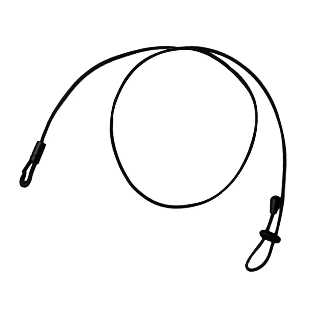 120cm Kayak Canoe Paddle Leash Clip Safety Fishing Rod Tether Holder coffee Water Sports Rafting Surfing Swimming Rowing Boats