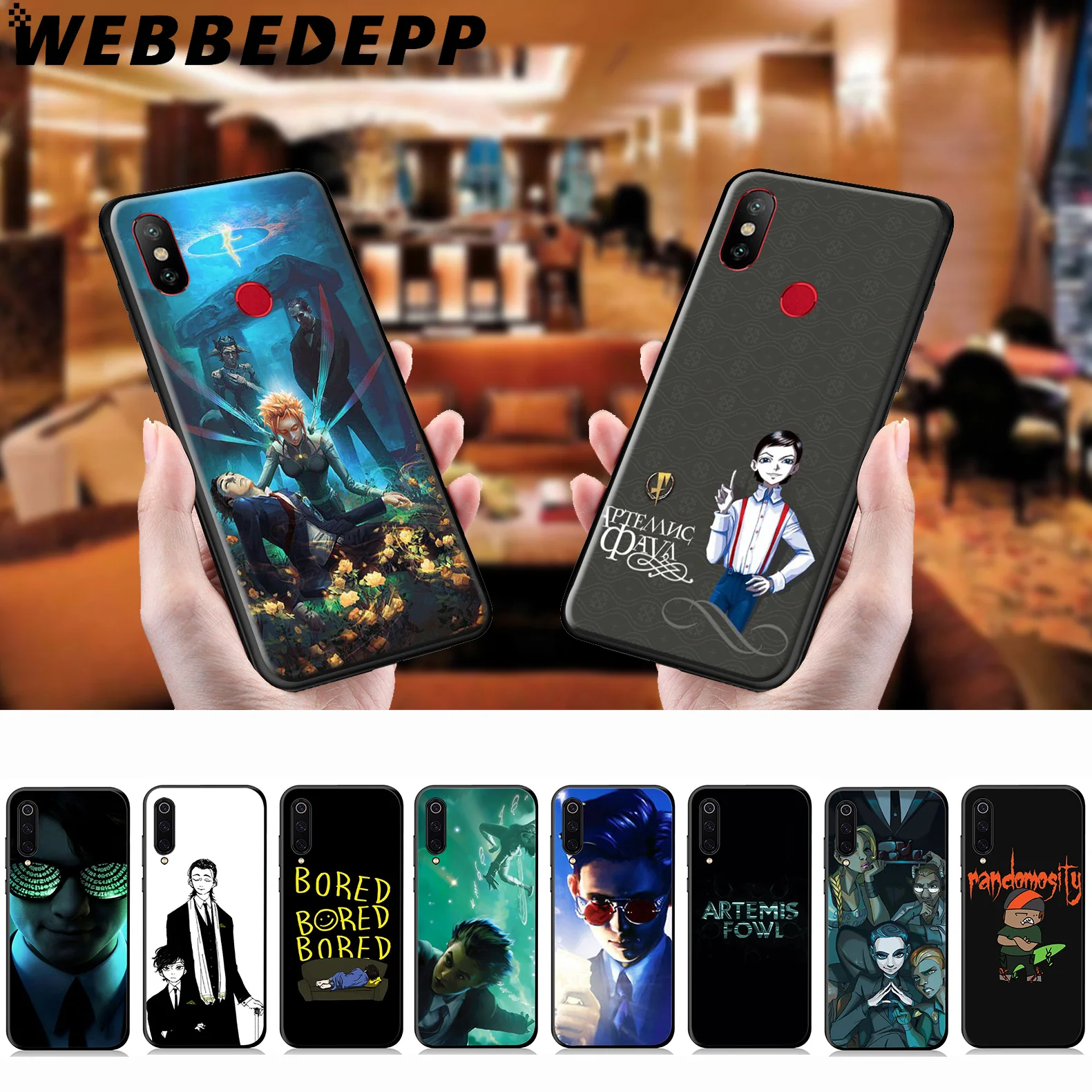 

WEBBEDEPP Artemis Fowl Soft Case for Xiaomi Mi 9 8 SE 6 A1 A2 Lite MiA1 MiA2 Lite Mi F1 MAX 3 Mi8 POCOPHONE F1