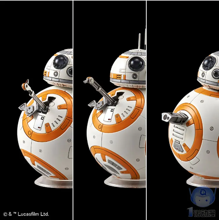 Bandai Звездные Войны Пробуждение силы BB-8 R2-D2 RepairBot набор для сборки фигурки, модель