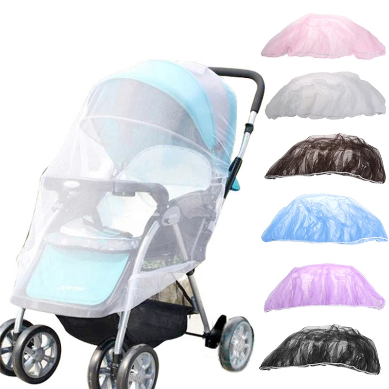

Baby Stroller Full Cover Nets Baby Stroller Pushchair Mosquito Net Netting Cover Accessories 150cm