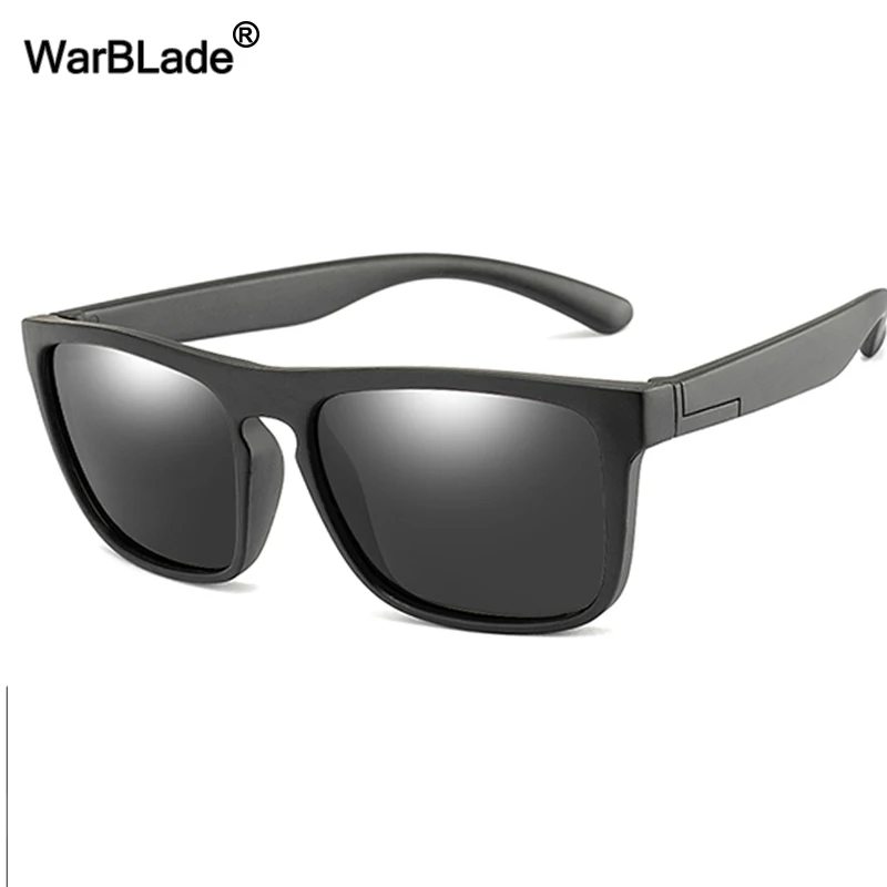 Детские мягкие поляризационные очки WarBlade брендовые солнцезащитные для