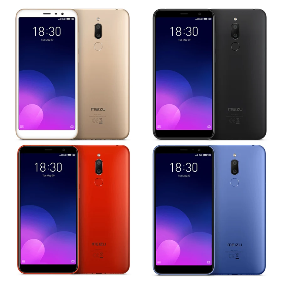 Meizu M6T смартфон с 5 7 дюймовым дисплеем восьмиядерным 18:9 ОЗУ 2 Гб ПЗУ 16 ГБ 3300