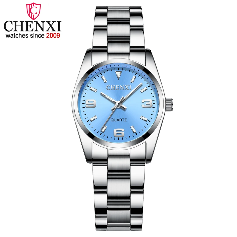 

CHENXI Brand Fashion Watches Women Luxury Stainless steel Wristwatches Analog Quartz Clock Watch Women&#39s Relogio Feminin