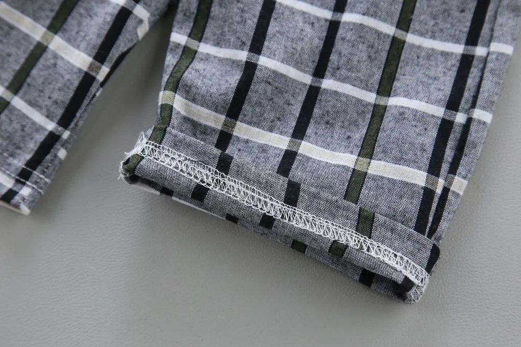 Baby Boy Clothes Gentlemen Tie Outfits T shirt Tops Shorts Boy Suit For Weddings Prom Little Boys Summer Outfits Children Suits