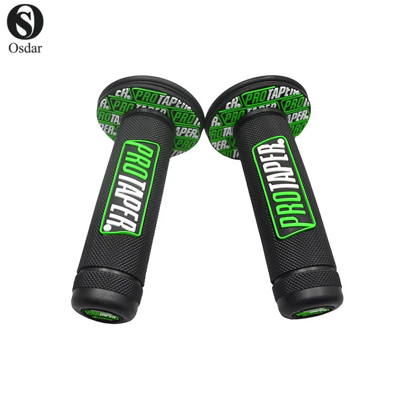 PRO TAPER Motorcycle Protaper Grips motocross Grip Handle Bar DIRT PIT BIKE 7/8" HANDLEBAR RUBBER GEL Dual Density MX Grips