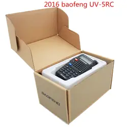 2016 Baofeng uv-5rc Двухканальные рации 136-174/400-520 мГц VHF/UHF Dual-Band Handy Охота радио приемник с headfone