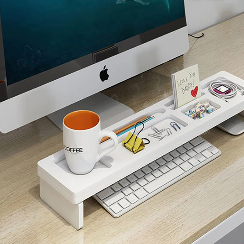 

Desk Organizer Stationery Pen Holder Home Office Keyboard Cover Desktop Storage Racks Office School Accessories Organizer Box