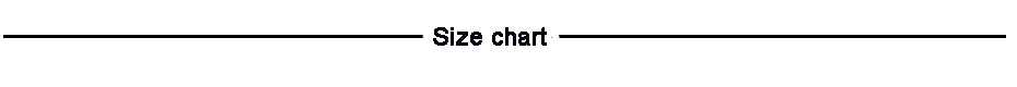 2 size chart